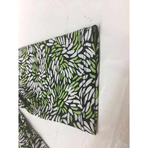 Vintage Notations Womens Blouse Size PL Green 3/4 Sleeves Pullover V Neck Stretc - Picture 3 of 9